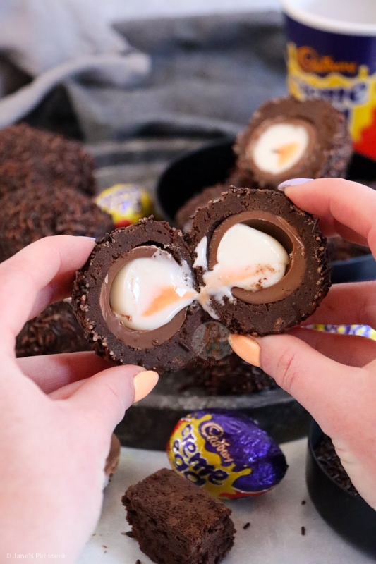 Creme Egg Scotch Eggs!