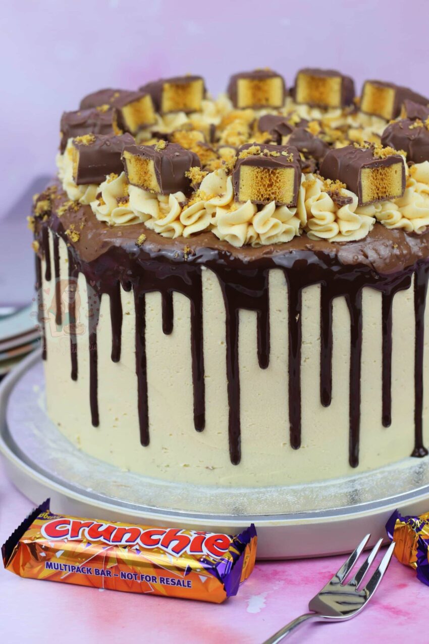 Crunchie Drip Cake!