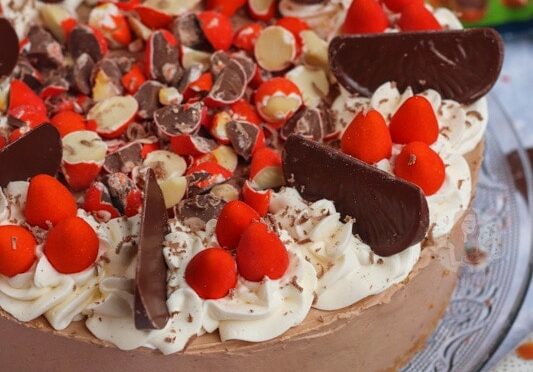 Easter Chocolate Orange Cheesecake!