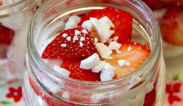 Eton Mess with Homemade Meringues!