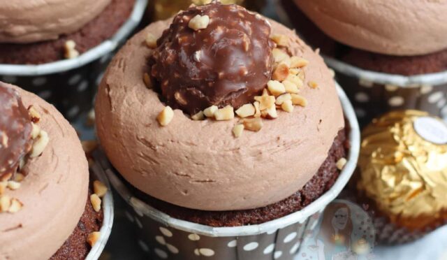 Ferrero Rocher Cupcakes!