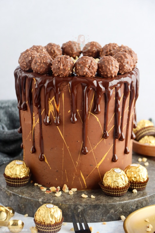 Ferrero Rocher Drip Cake!