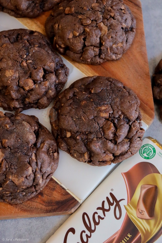 Galaxy Chocolate Cookies!