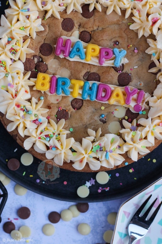Giant Birthday Cookie!