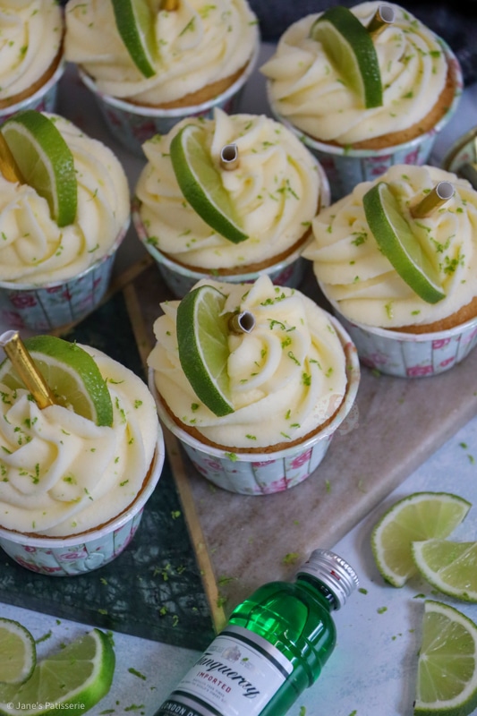 Gin and Tonic Cupcakes!