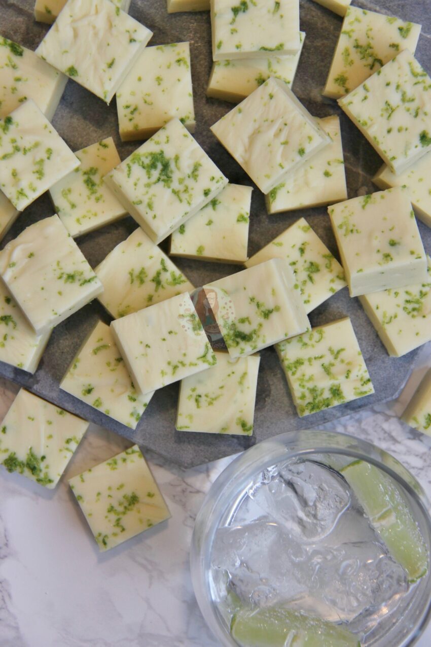 Gin and Tonic Fudge