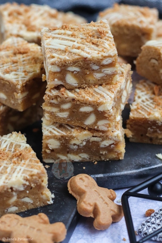 Gingerbread Blondies!