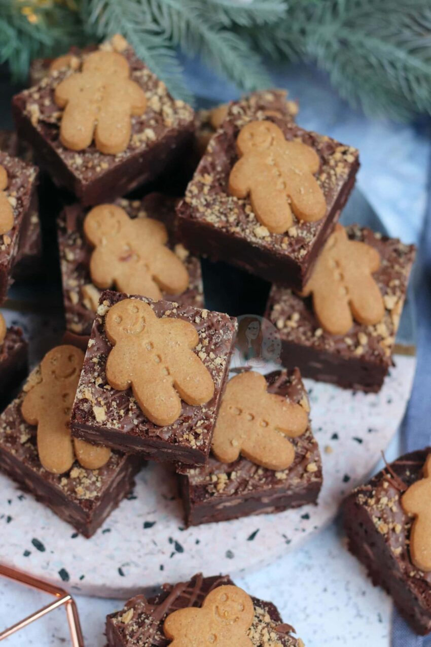 Gingerbread Brownies!