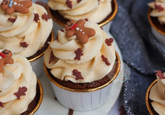 Gingerbread Cupcakes!