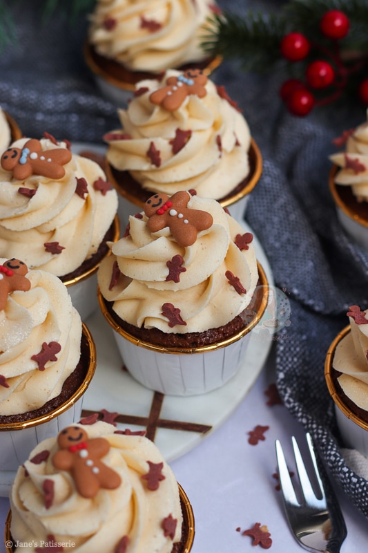 Gingerbread Cupcakes!