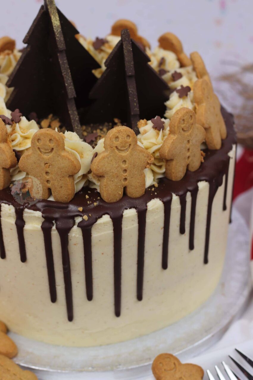 Gingerbread Drip Cake!