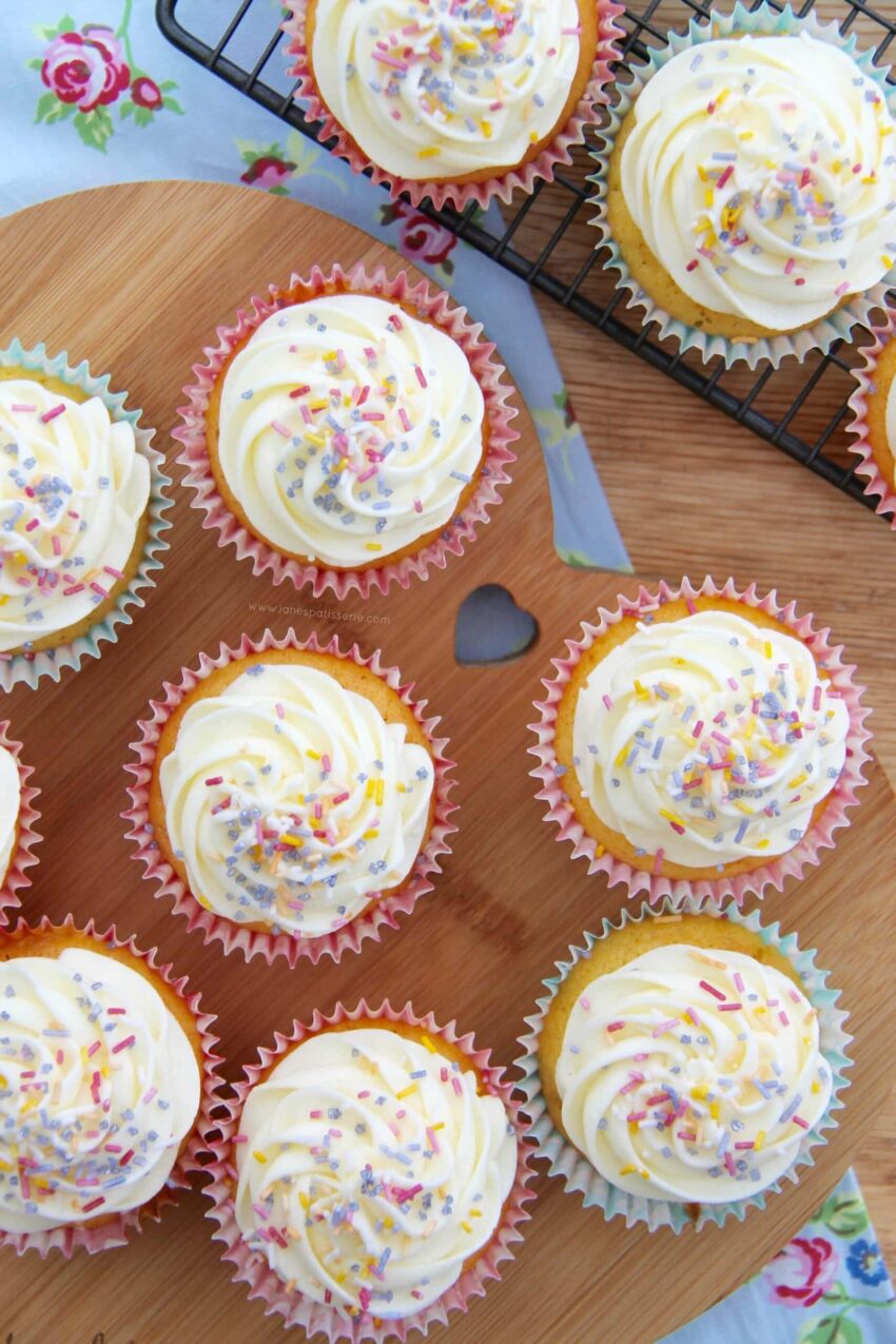 Gluten Free Vanilla Cupcakes!