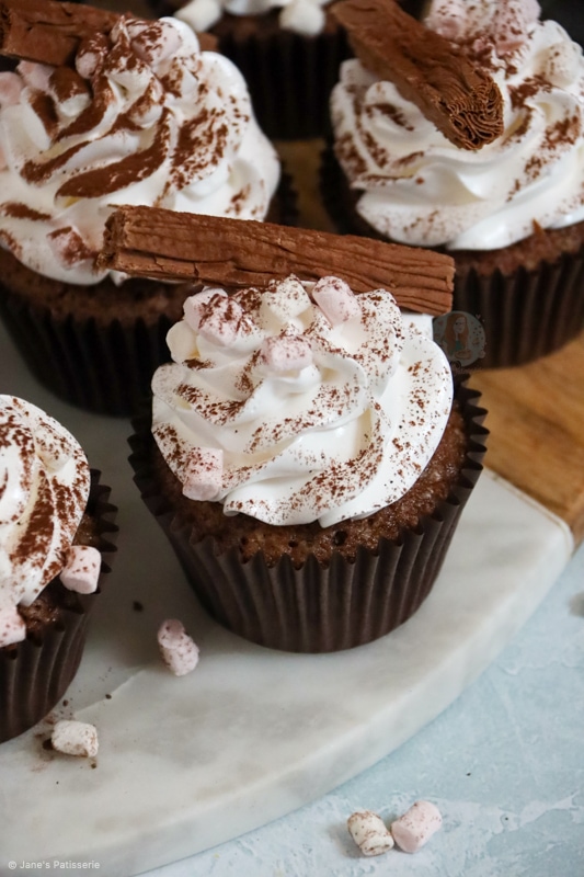 Hot Chocolate Cupcakes