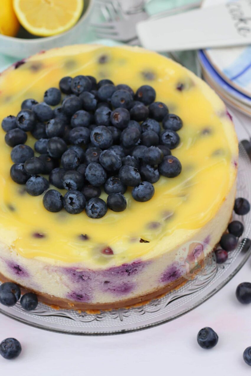 Lemon & Blueberry Cheesecake!