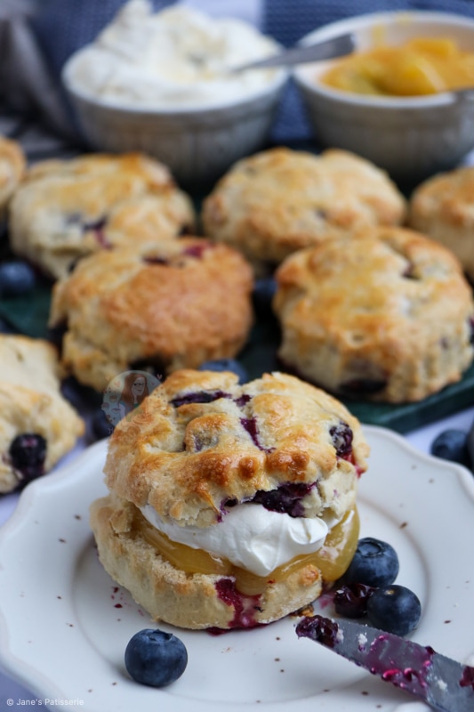 Lemon Blueberry Scones!