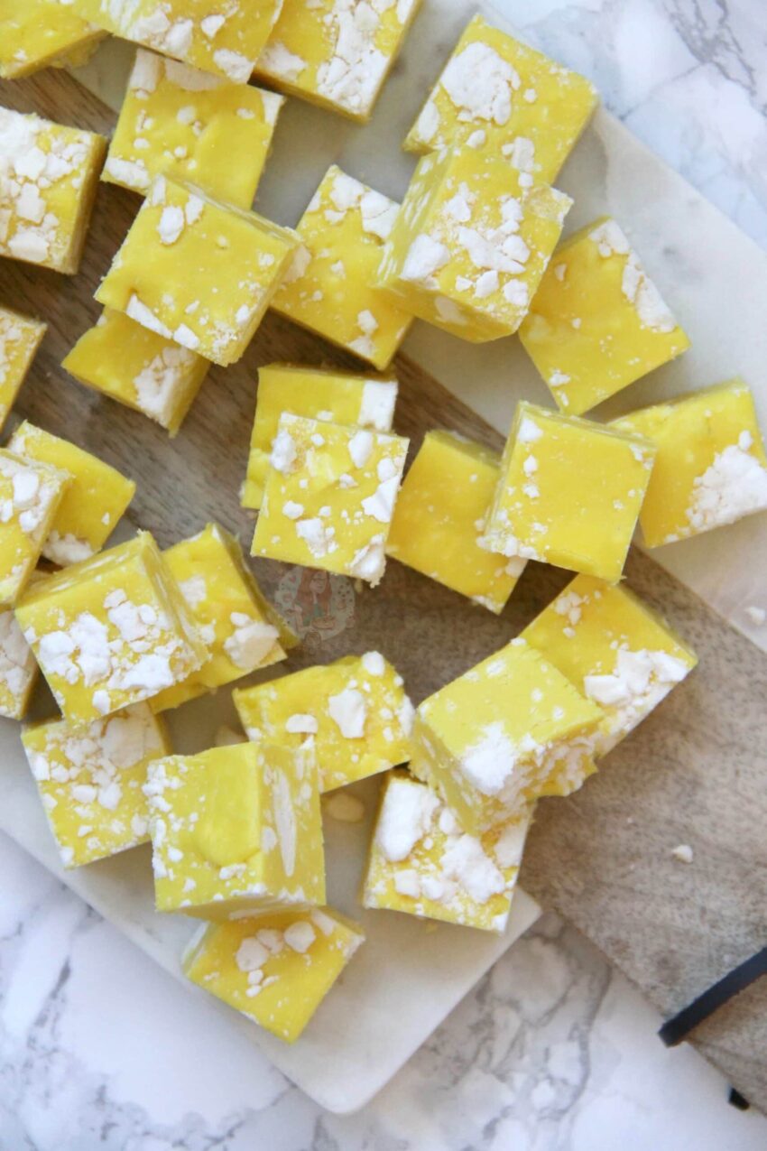 Lemon Meringue Fudge!