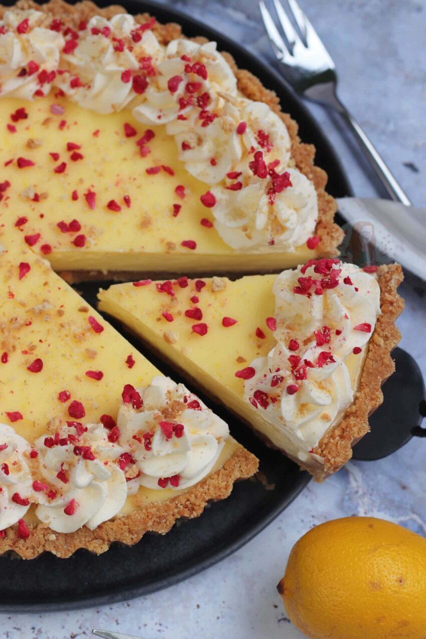 Lemon Posset Tart!