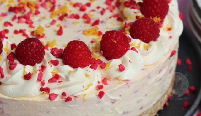Lemon Raspberry Cheesecake!