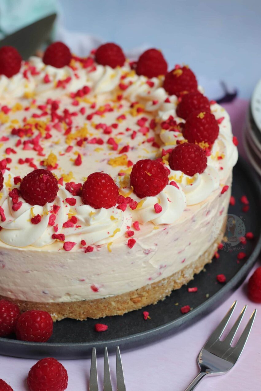 Lemon Raspberry Cheesecake!
