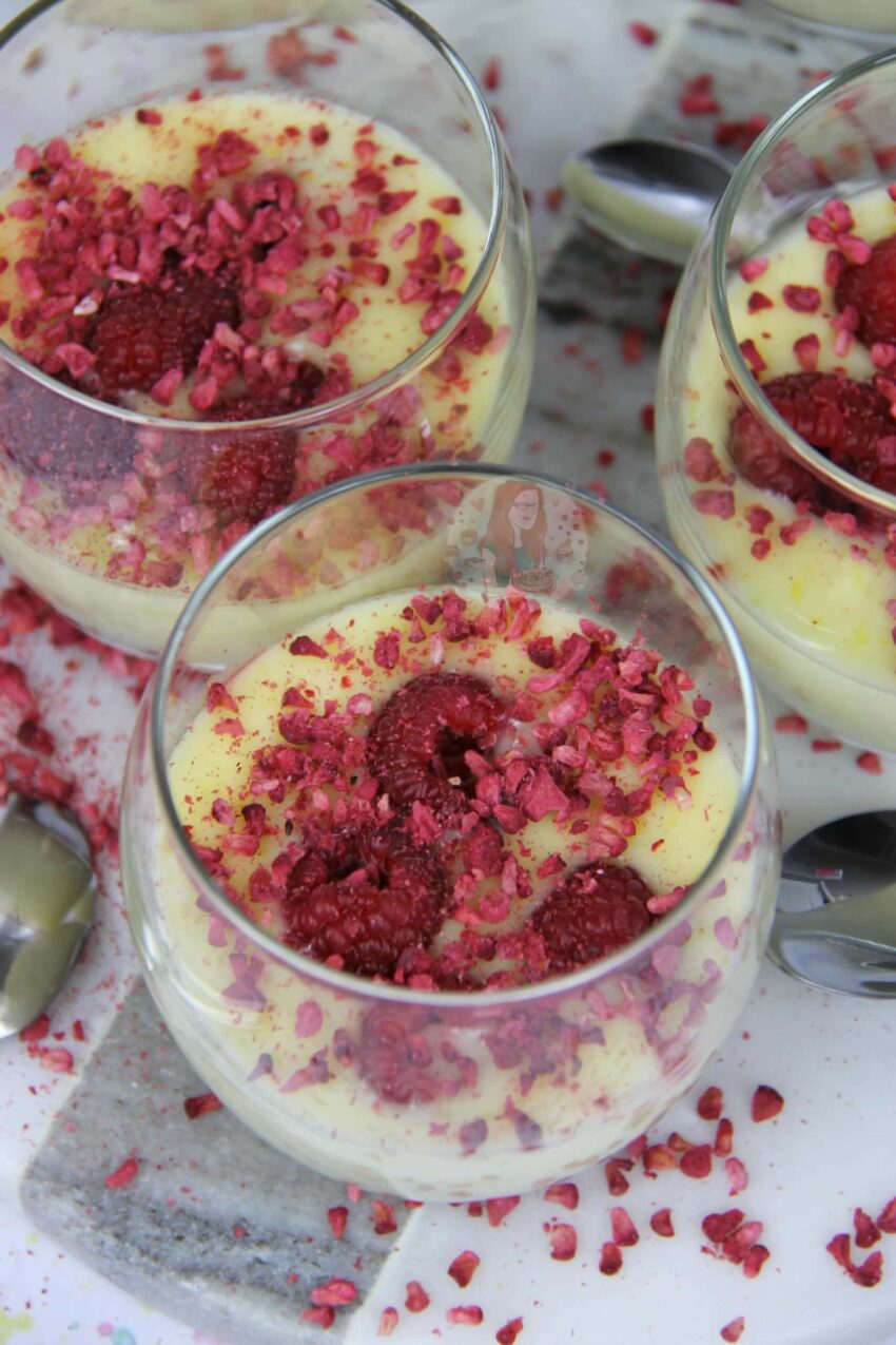 Lemon Raspberry Posset!