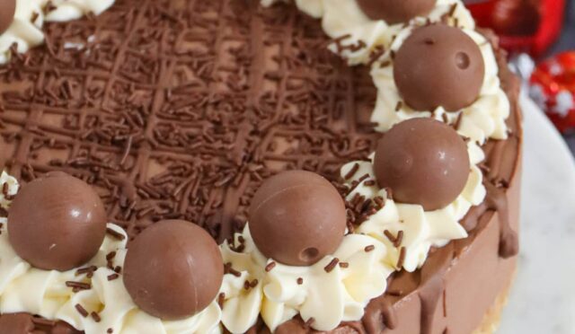 Lindt Chocolate Cheesecake!
