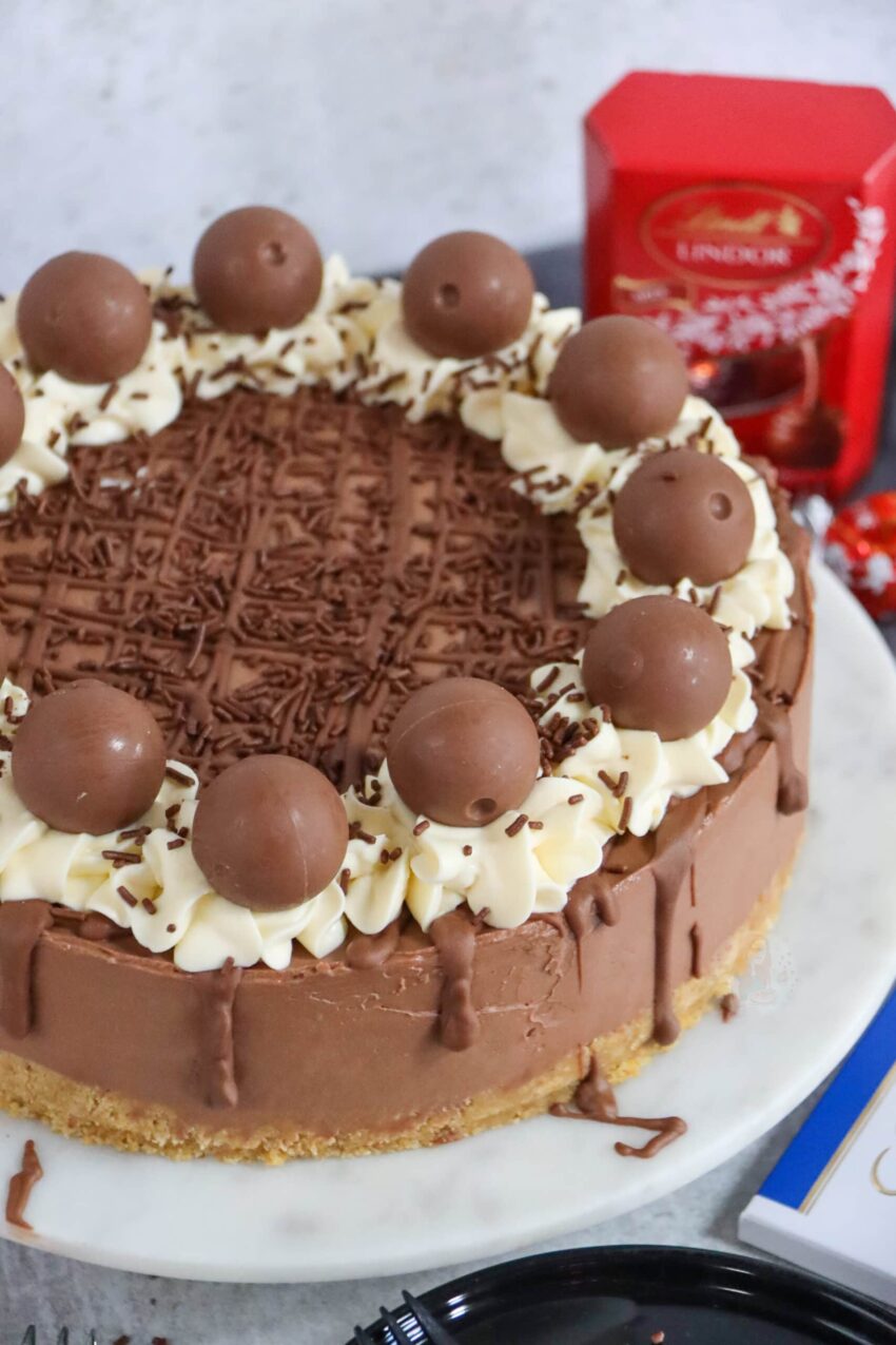 Lindt Chocolate Cheesecake!