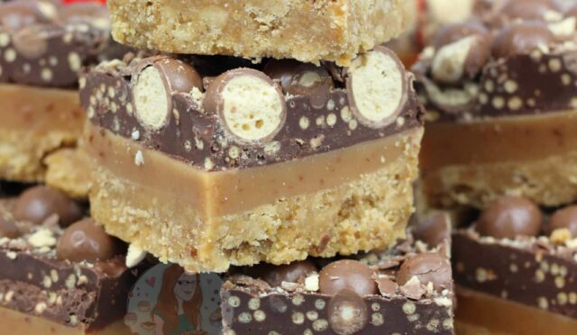 Malteser Millionaires Shortbread!