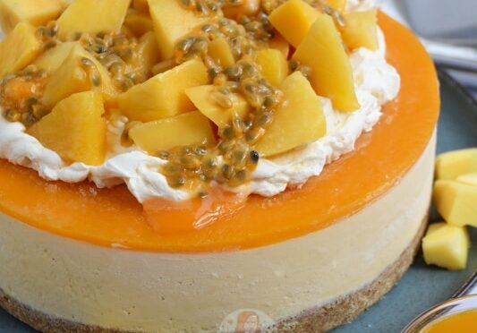 Mango Cheesecake!