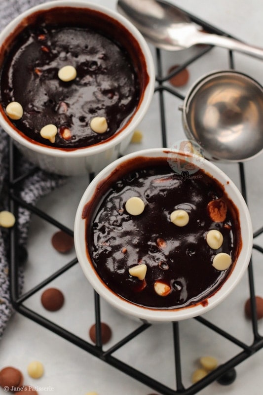 Microwave Brownies for Two!