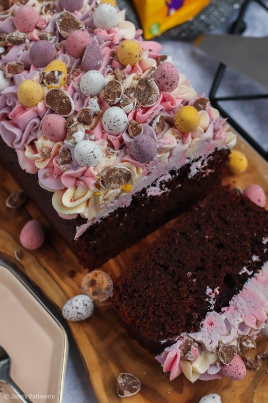 Mini Egg Loaf Cake!