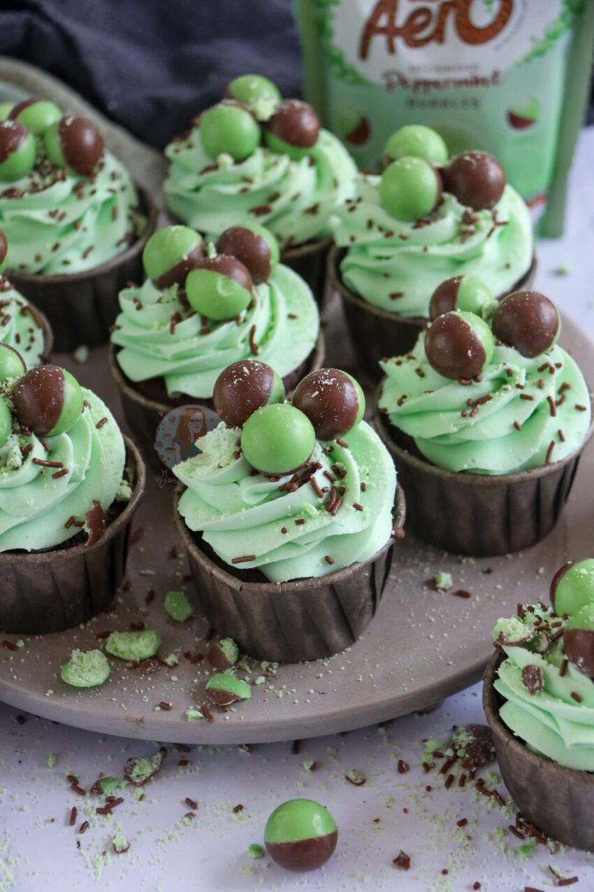 Mint Chocolate Cupcakes!