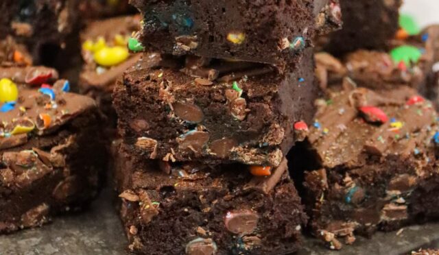 M&M Brownies!