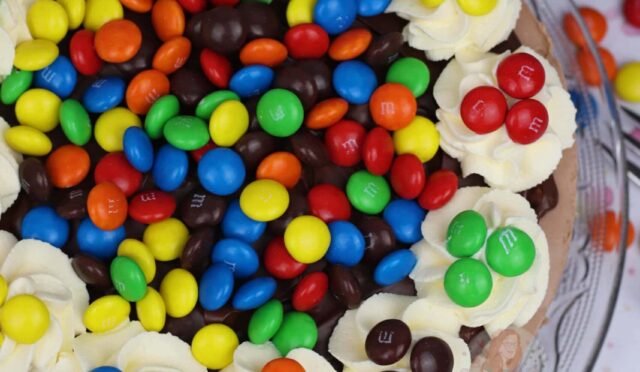 M&M Cheesecake!