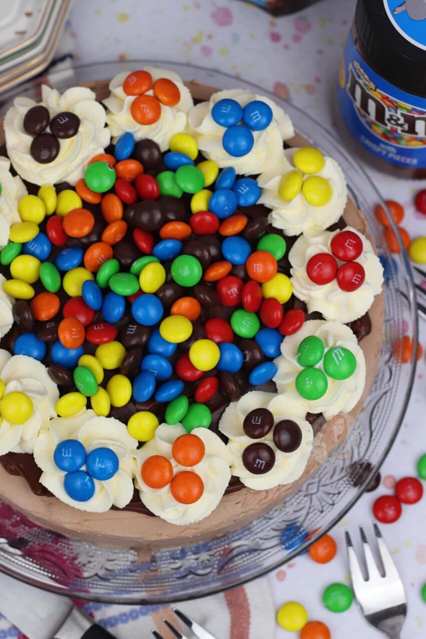 M&M Cheesecake!
