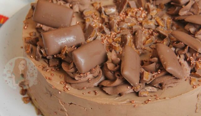No-Bake Daim Bar Cheesecake!
