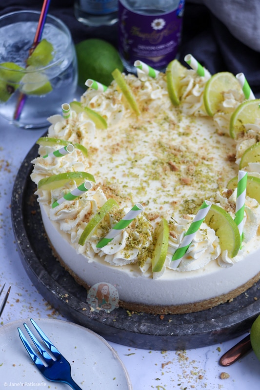 No-Bake Gin and Tonic Cheesecake!