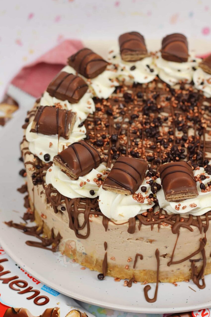 No-Bake Kinder Bueno Cheesecake!