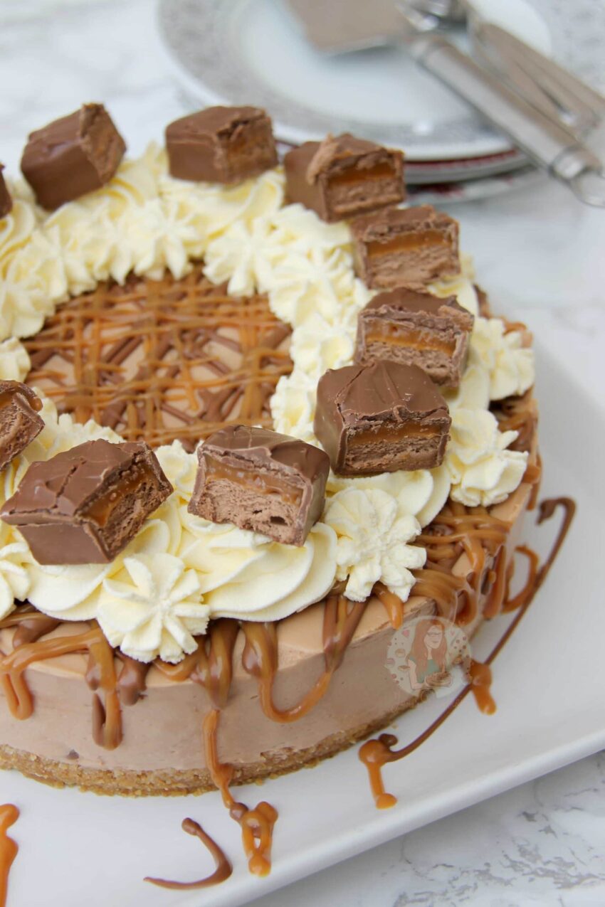No-Bake Mars Bar Cheesecake!