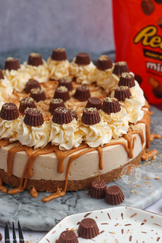 No-Bake Peanut Butter Cheesecake!
