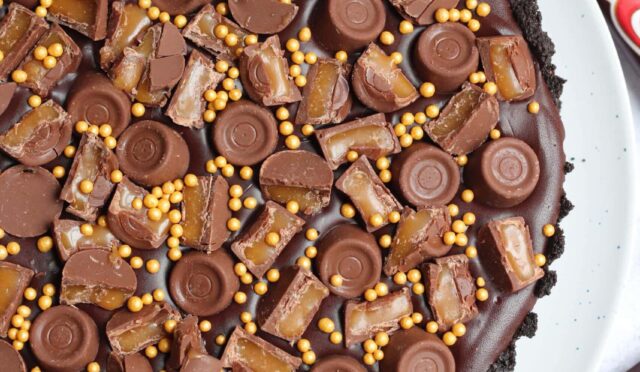 No-Bake Rolo Tart!