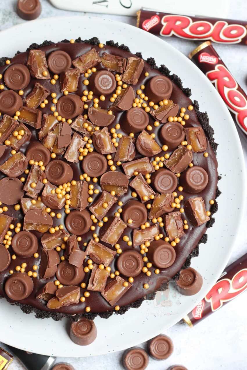 No-Bake Rolo Tart!