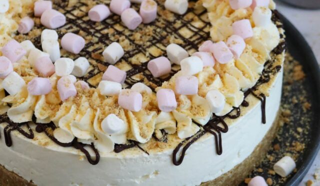 No-Bake S’mores Cheesecake!