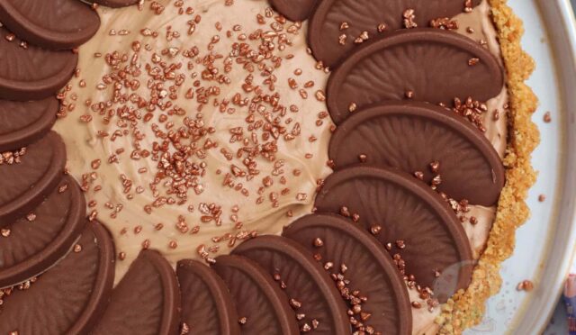 No-Bake Terry’s Chocolate Orange Tart!
