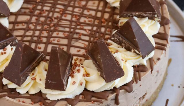 No-Bake Toblerone Cheesecake!