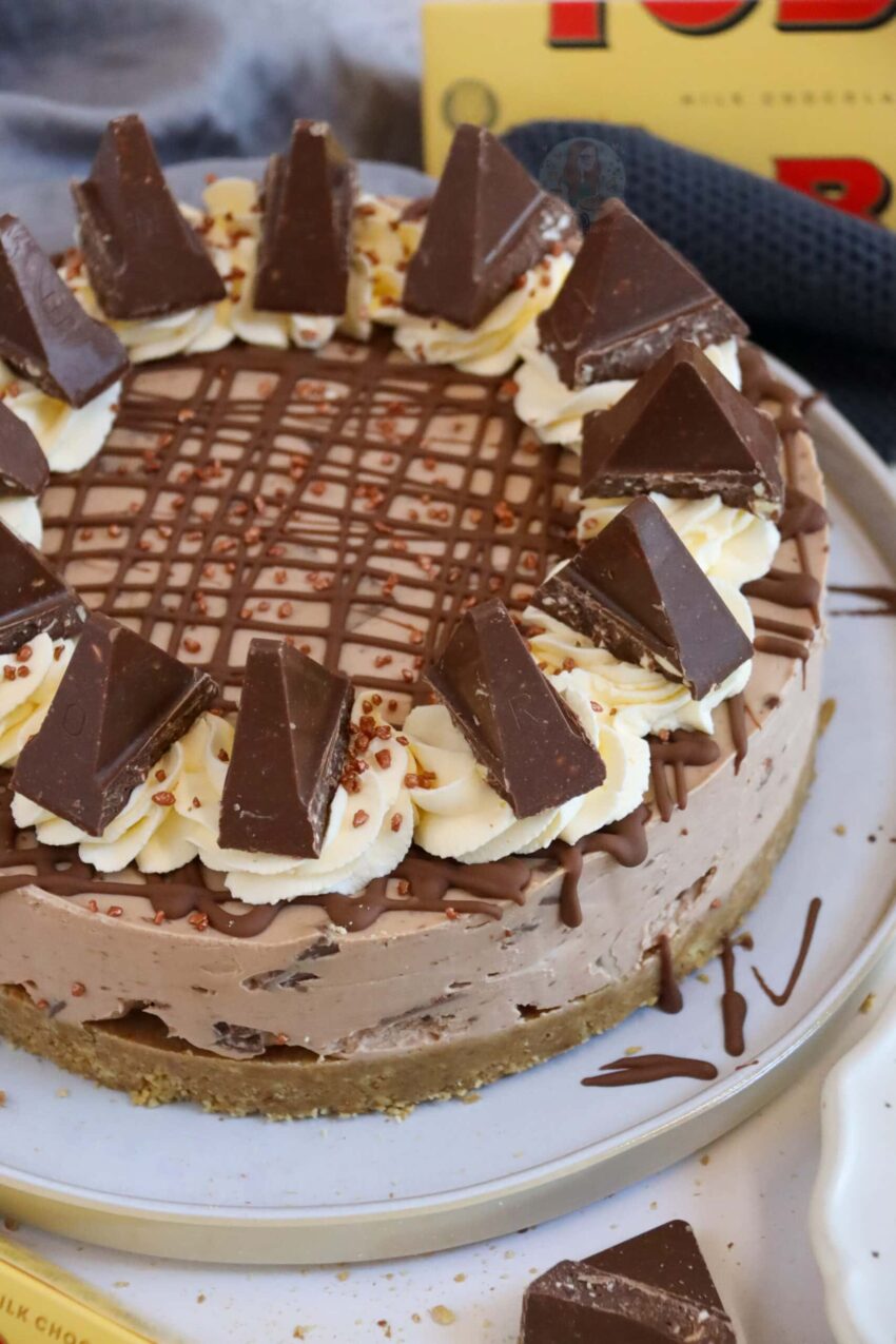 No-Bake Toblerone Cheesecake!