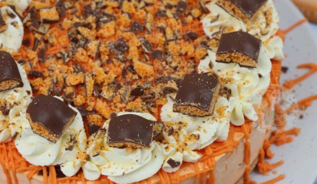 Orange Aero Cheesecake!