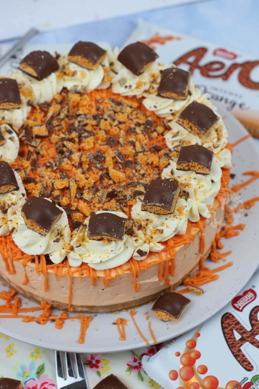 Orange Aero Cheesecake!
