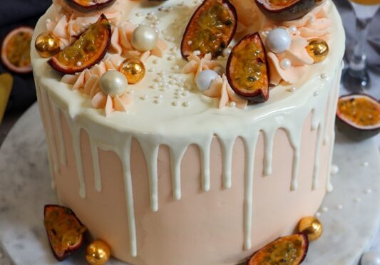 Passionfruit Martini Cake!