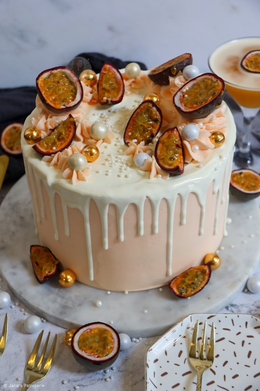 Passionfruit Martini Cake!