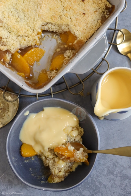 Peach Crumble!
